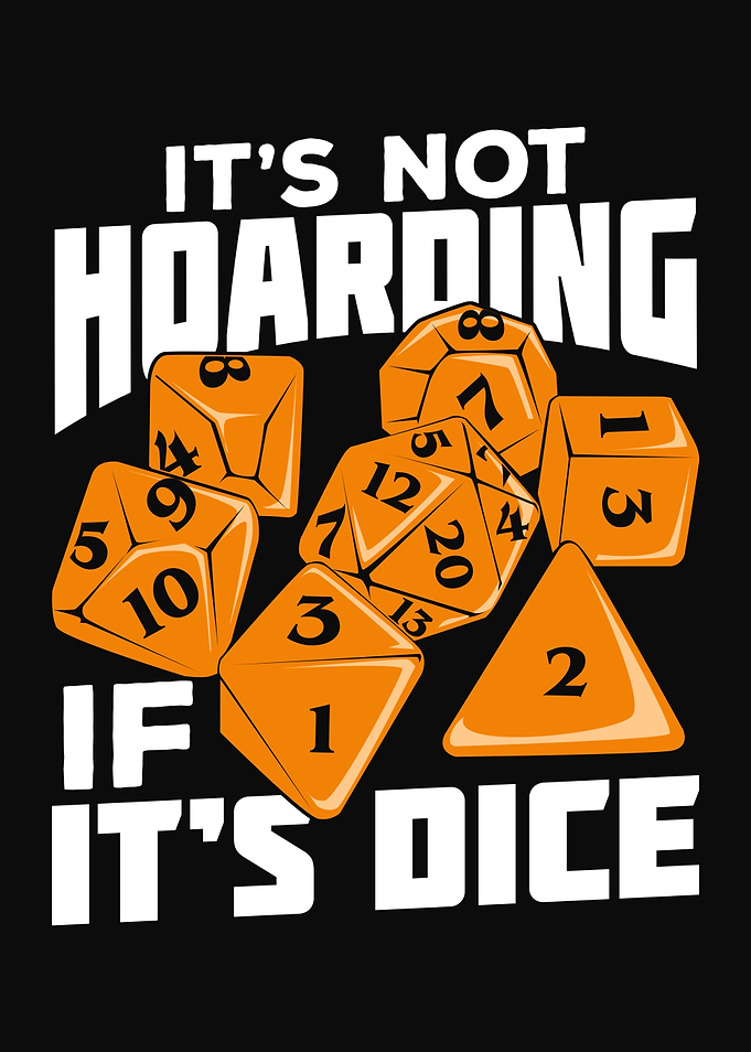 Dice Tabletop Gamer Design