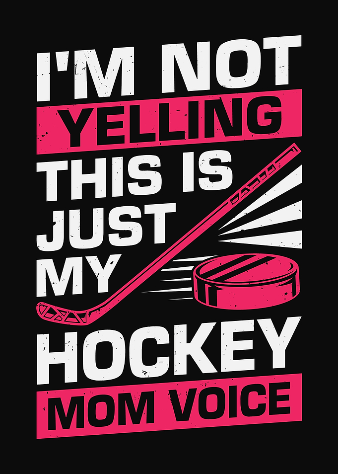 Funny Hockey Mom Design