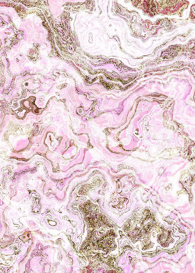 Pink Gold Marble 16