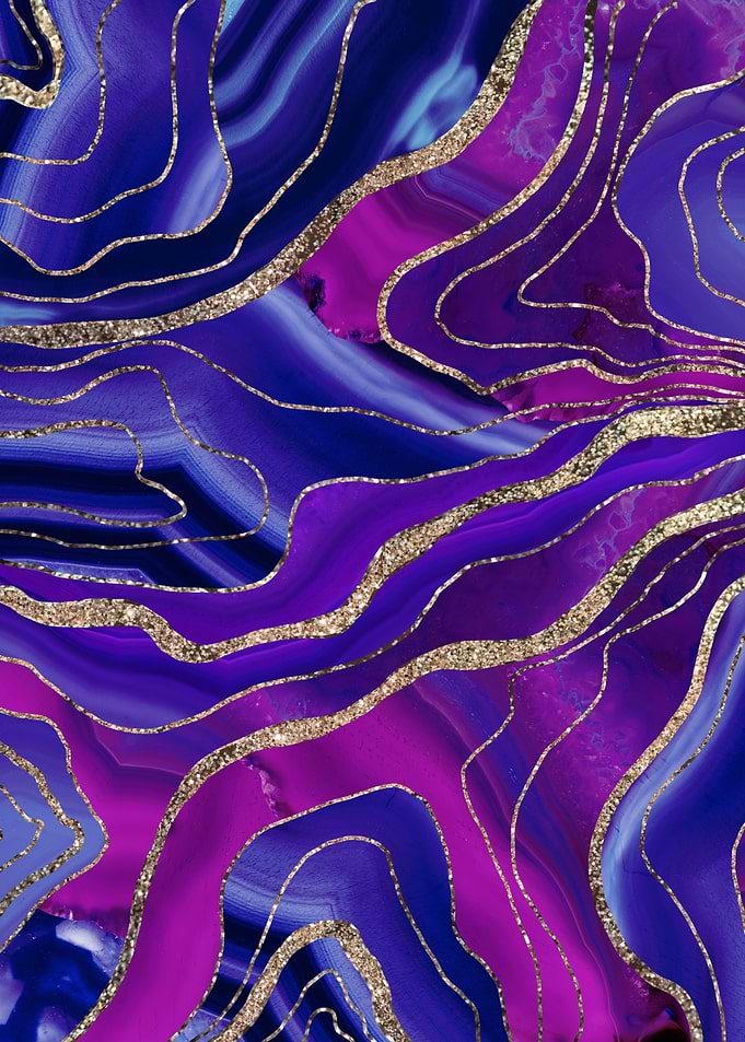 Nebula Agate Glitter 1