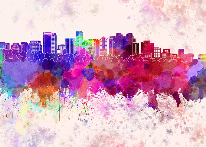 Bellevue skyline