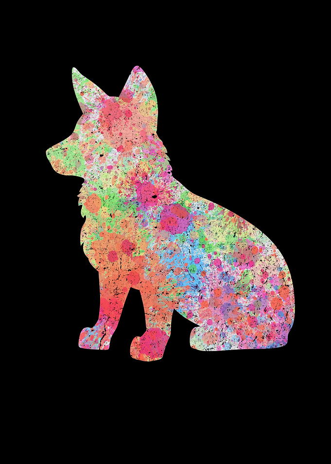 Corgi PopArt Style