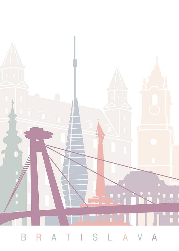 Bratislava skyline