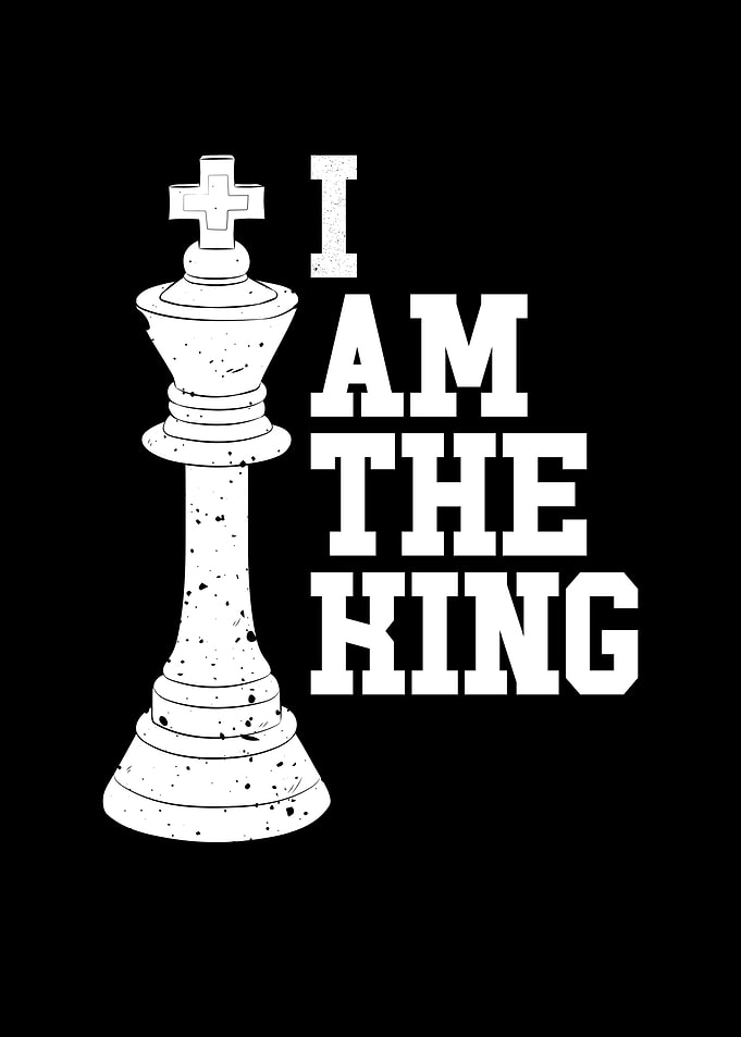 I am the white king in