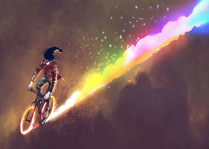 rainbow ride