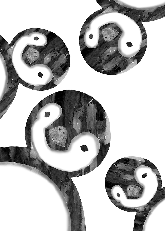 Penguins peeking