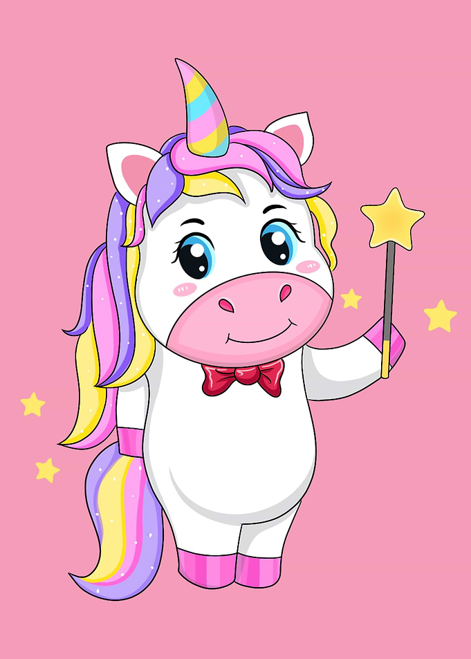 Unicorn with Magic Stick