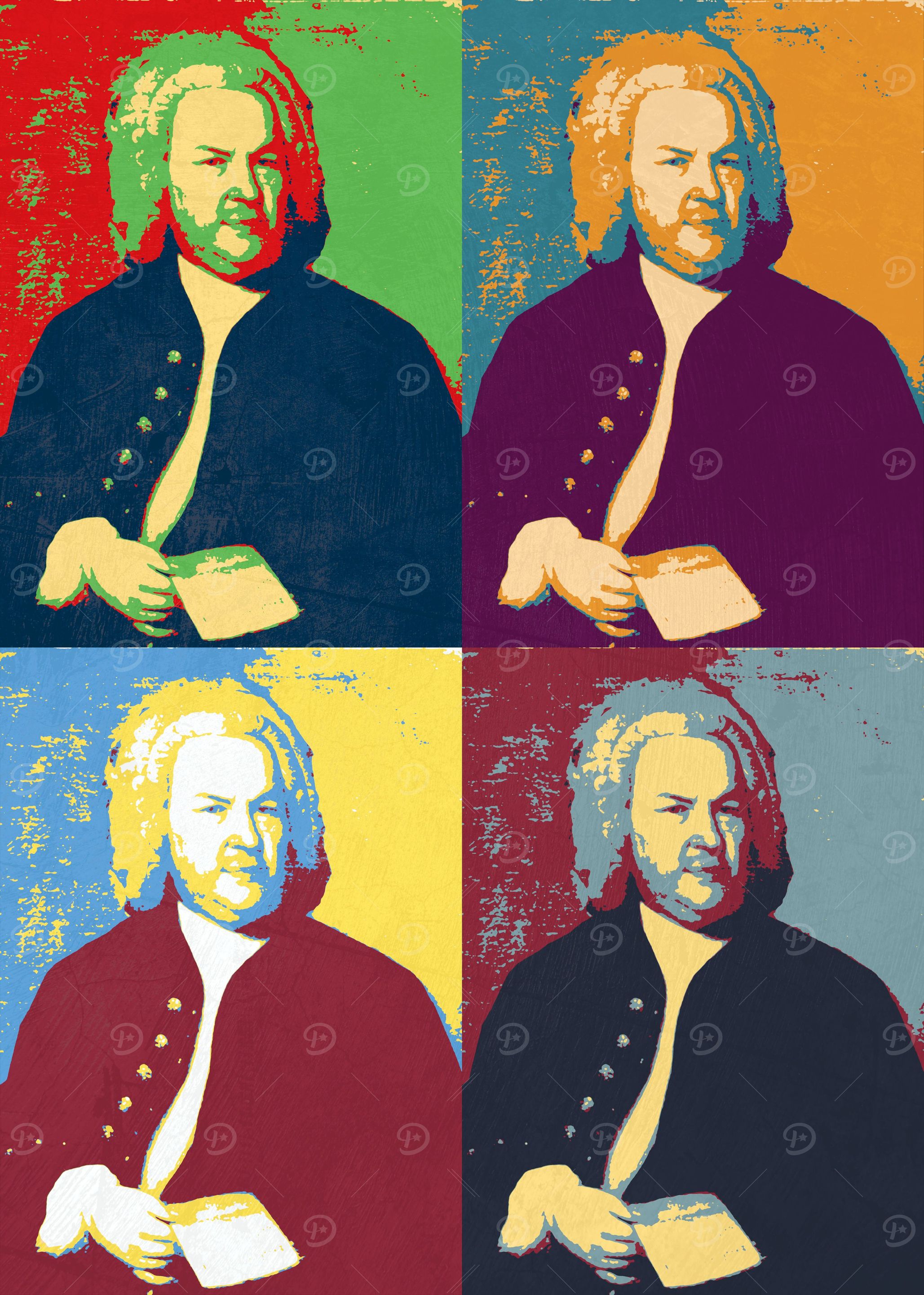 Bach Pop Art