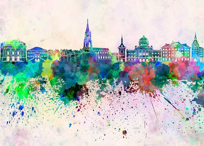Bern skyline
