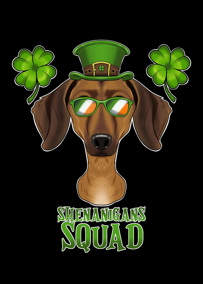 Dachshund St Patricks Day
