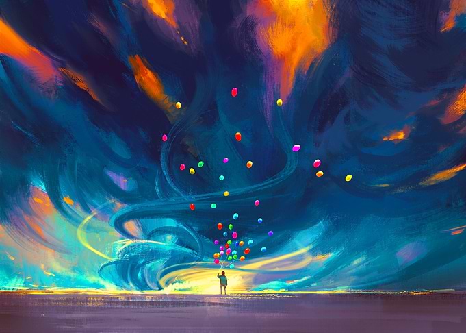 Colorful balloons