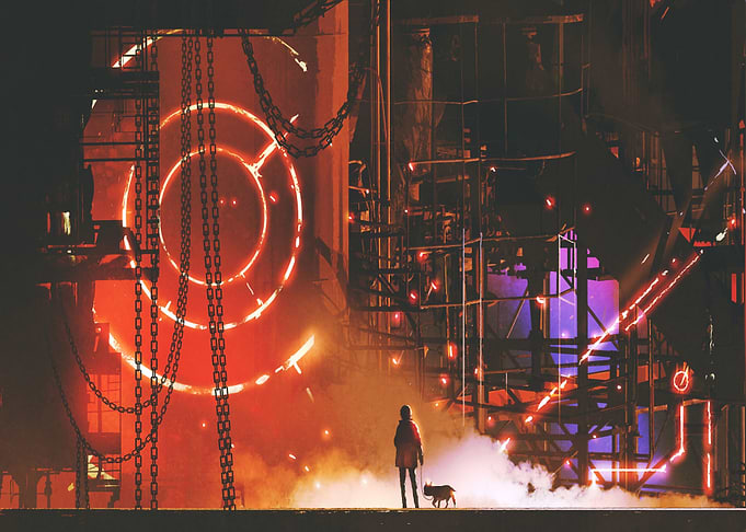 cyberpunk streets