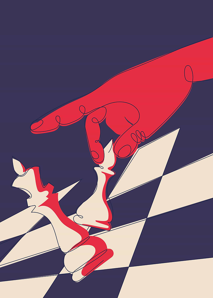 Illustration of checkmate