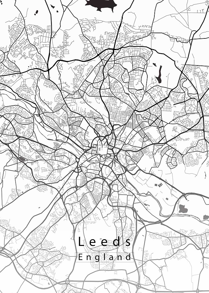 Leeds City Map