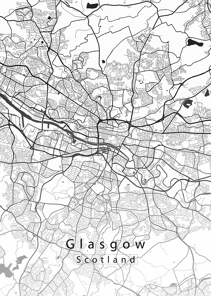 Glasgow City Map