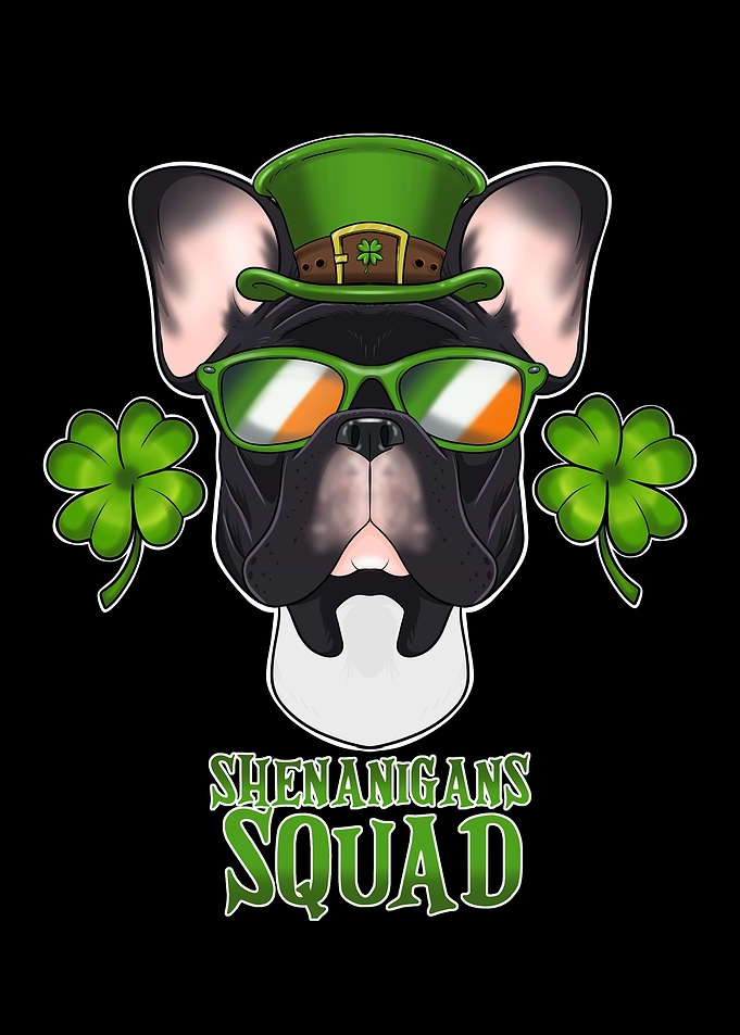 French Bulldog St Paddys