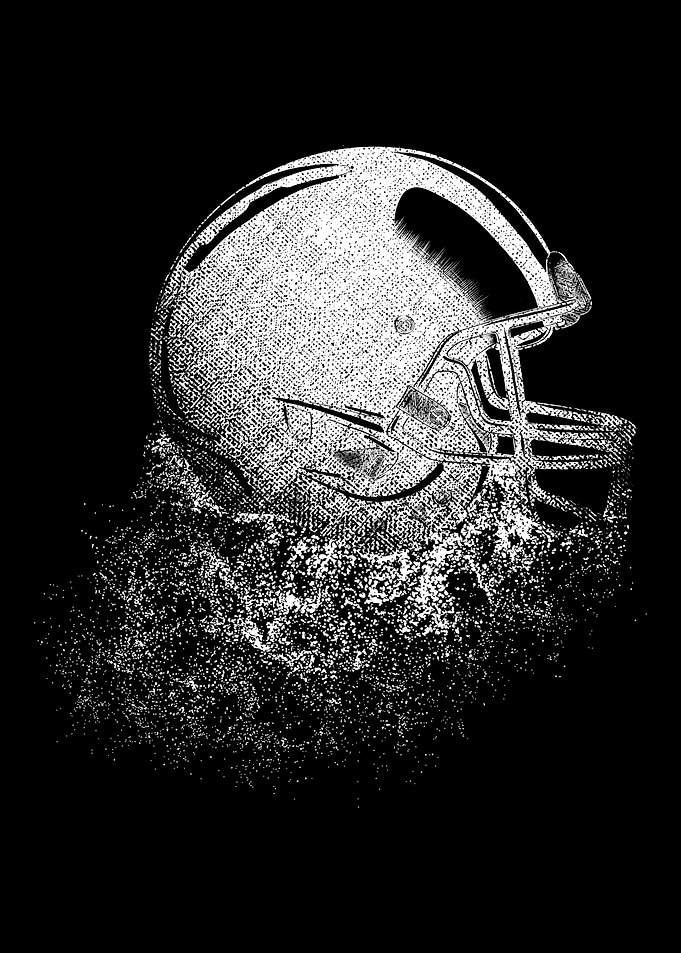 American Football Art