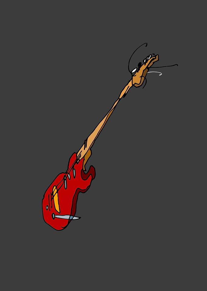 Abstract Guitar