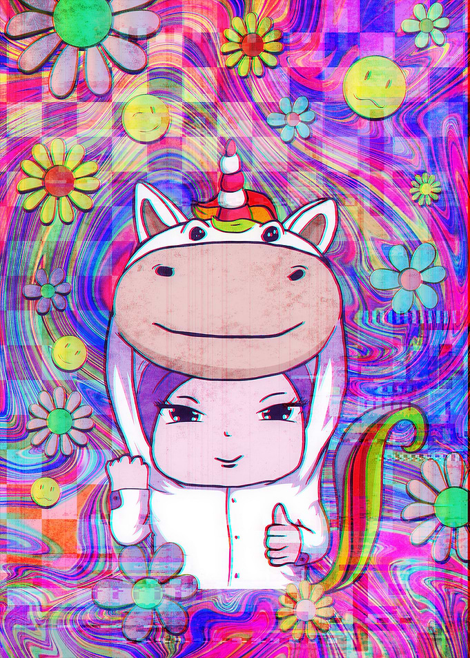 Kidcore Vaporwave Kidcorn