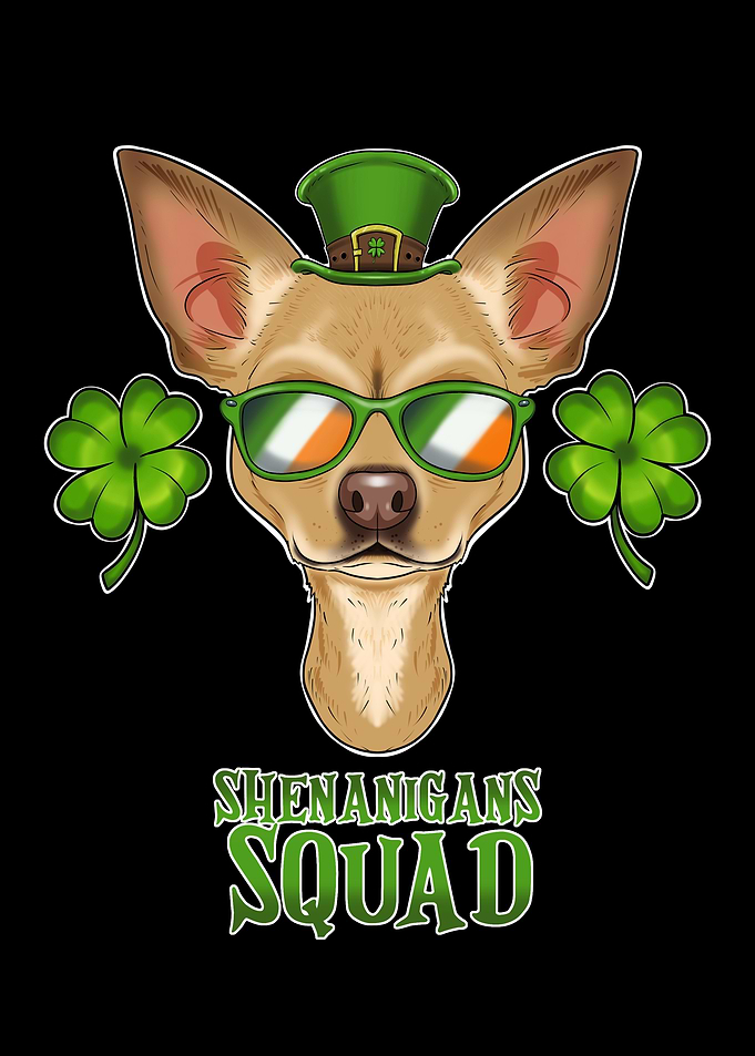 Chihuahua St Patricks Day