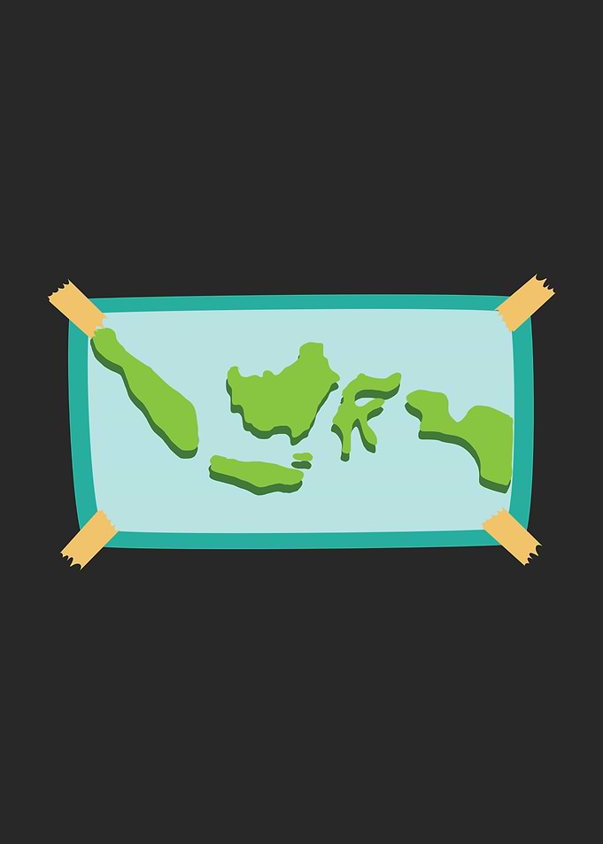 Indonesia on The Wall