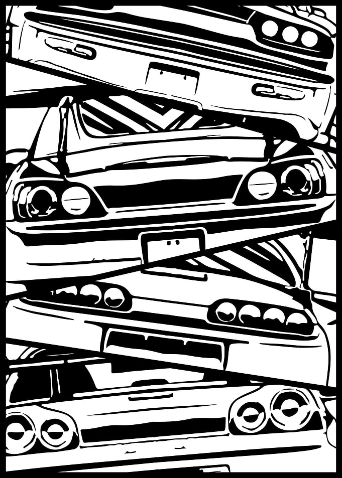 Back light Jdm Car