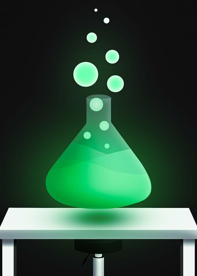 Erlenmeyer Flask Green
