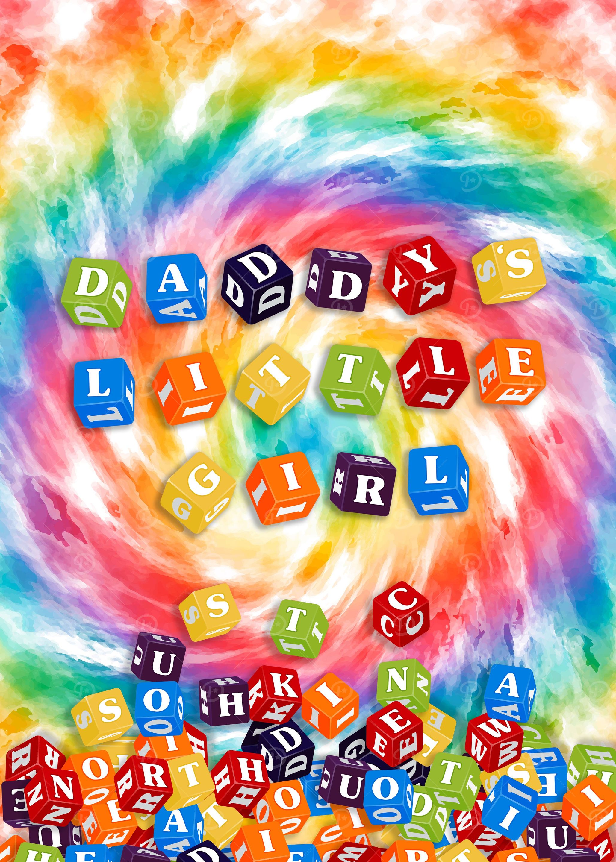 Kidcore Daddys Girl Dices