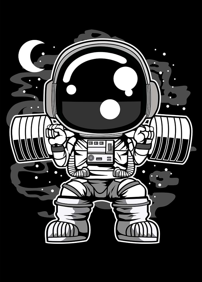 ASTRONAUT BARBELL