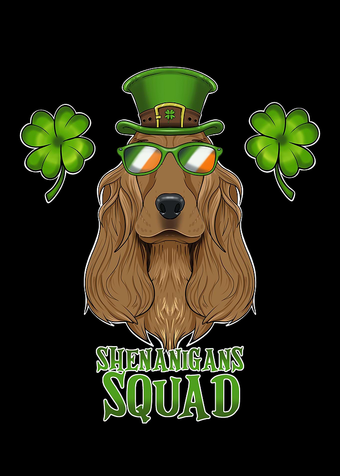 Cocker Spaniel St Paddys