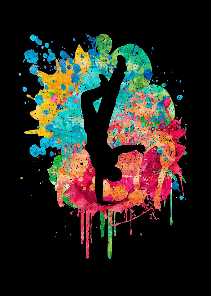 Breakdancer PopArt Style