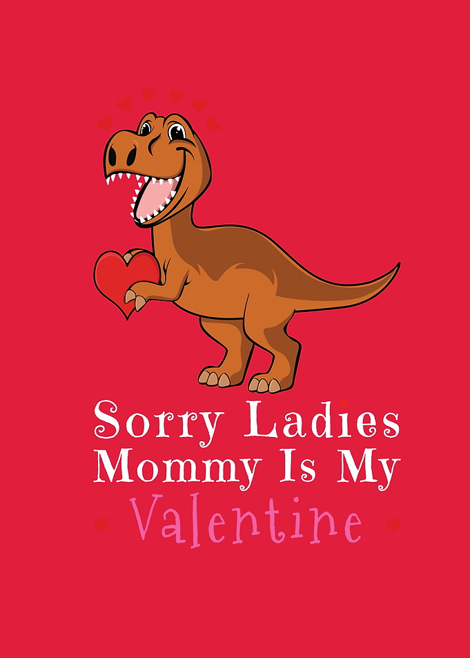 Kawaii Dinosaur Mommy