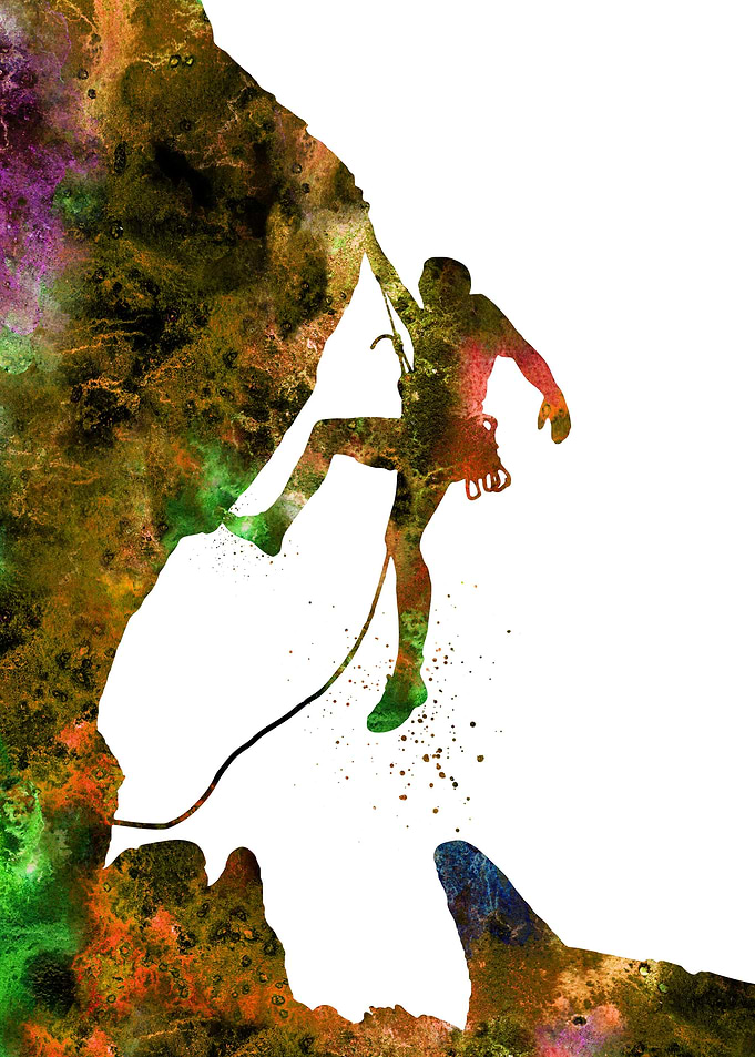Rock climbing