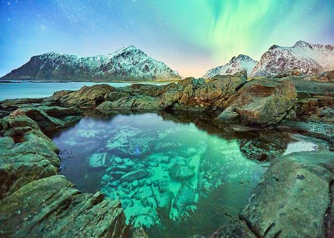 Polar lights in Norway