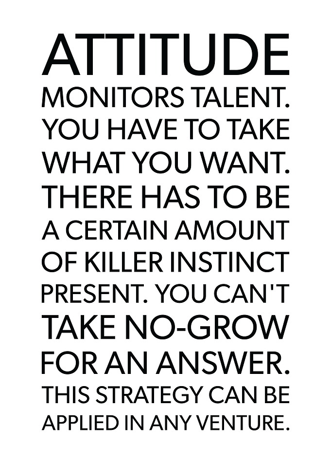 Attitude Monitors Talent