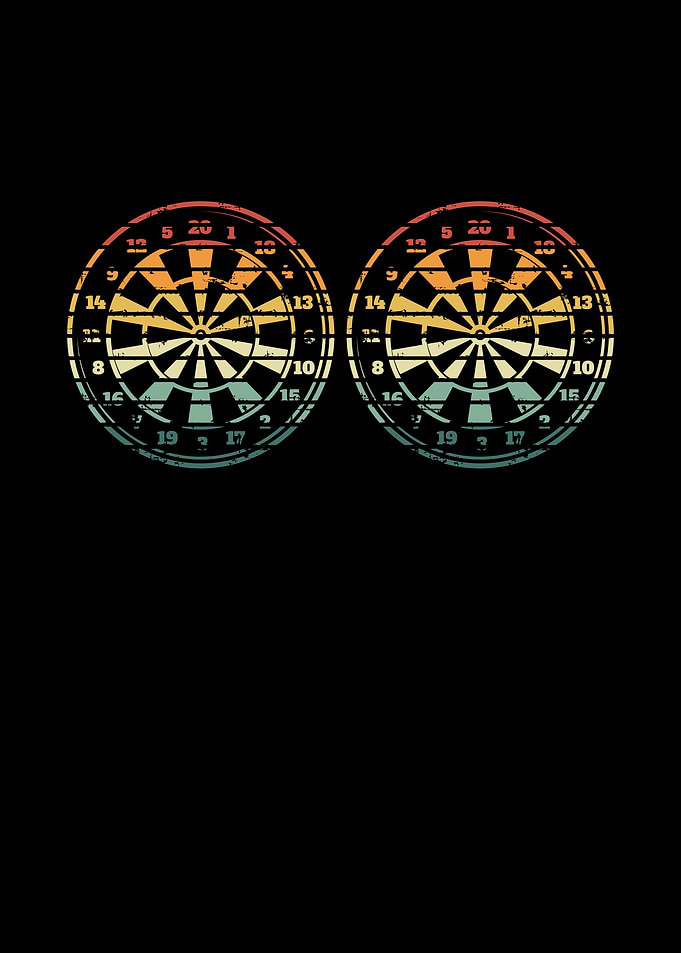 Two dartboards