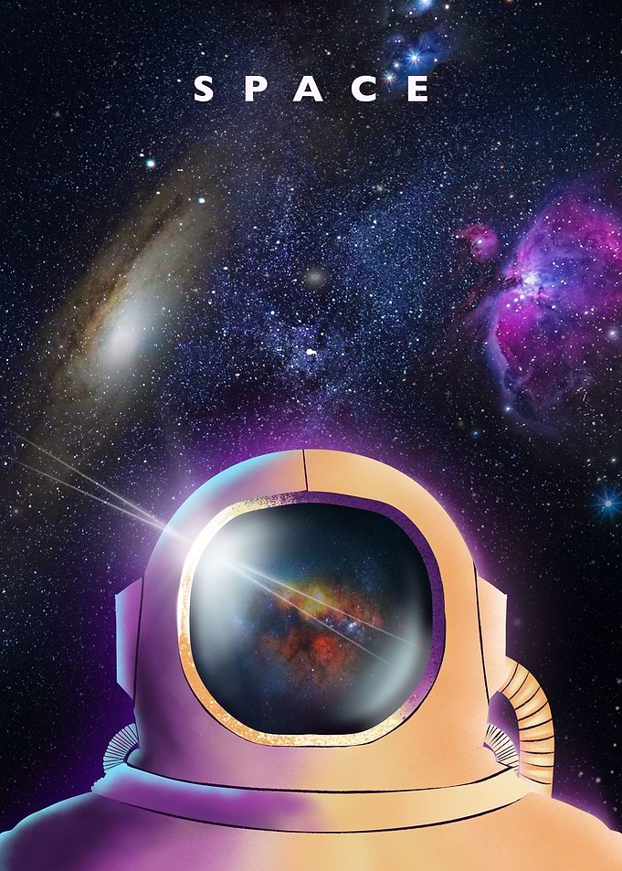 Astronaut in space