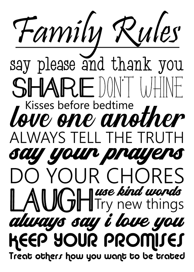 Family Rules
