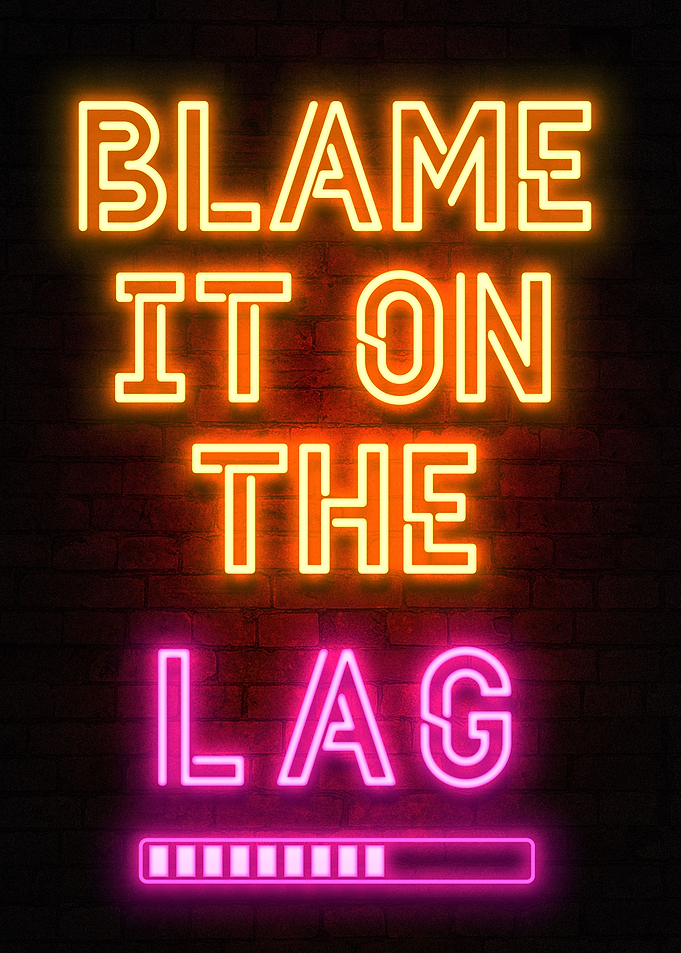 illuminated text