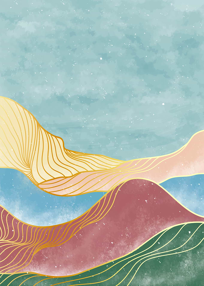 minimalist mountains