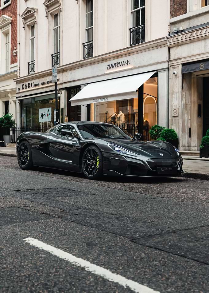 Rimac Nevera London Street