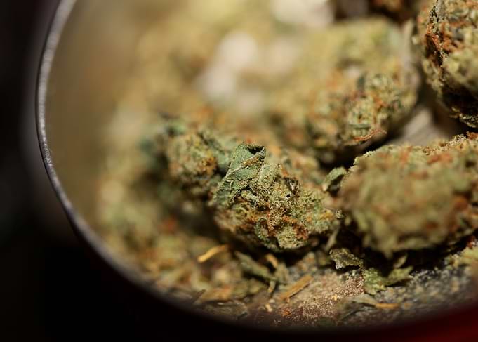 Marihuna dopamine close up