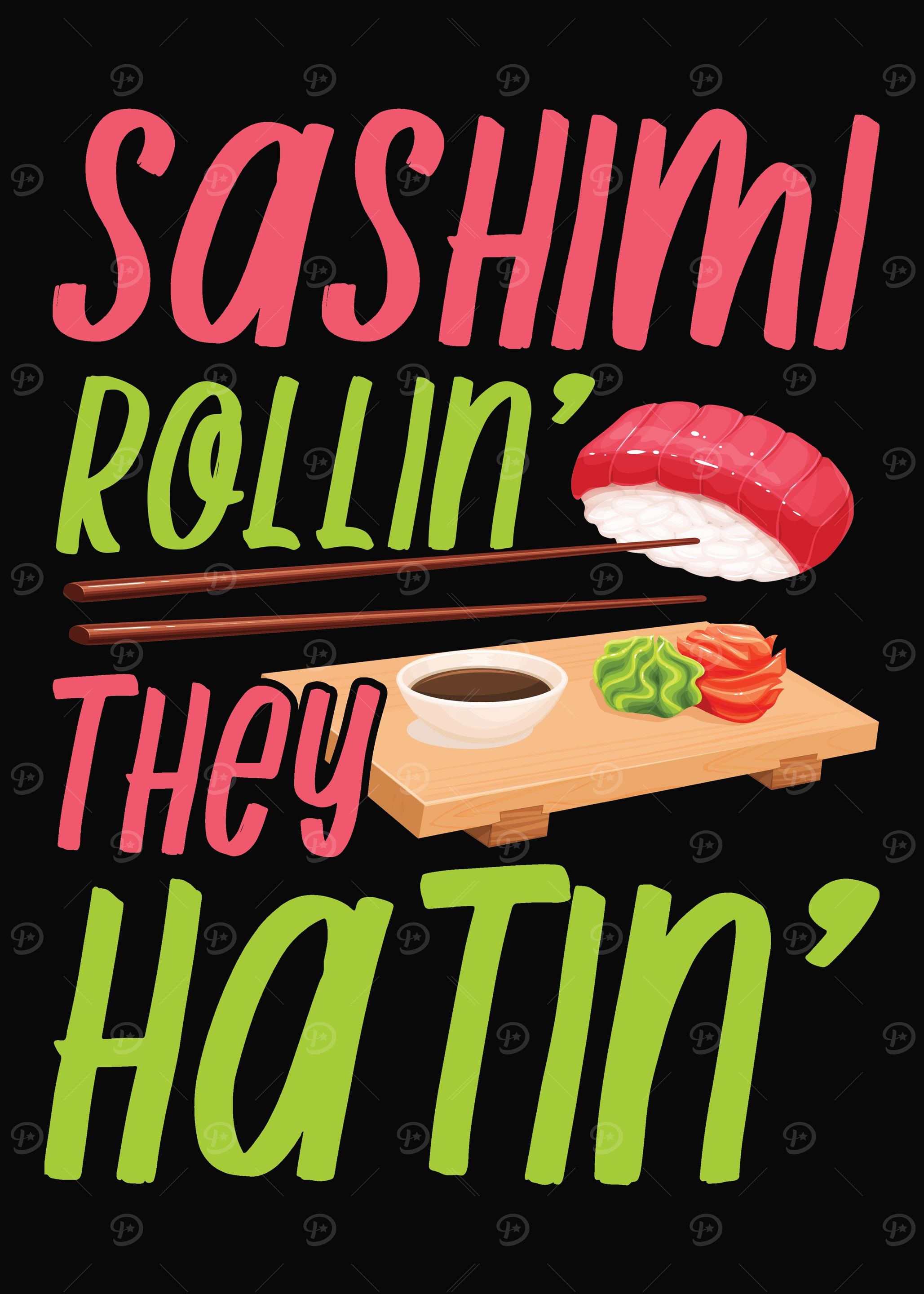 sushi japanese food fish