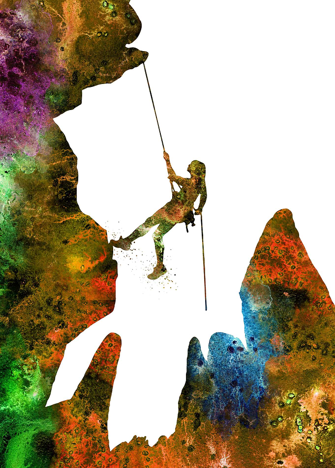 Rock climbing