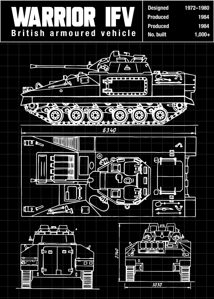 WARRIOR ARMOURED VEHICLE