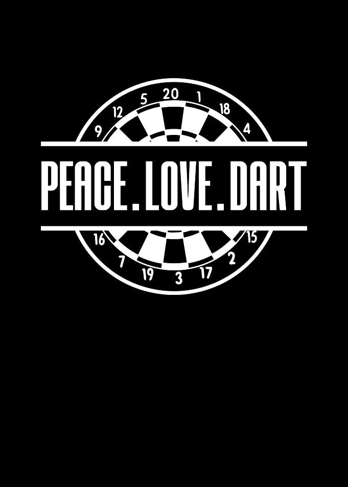 Peace love dart