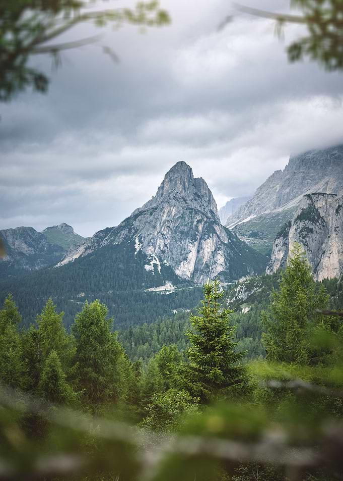 Scenic Mountain Peak