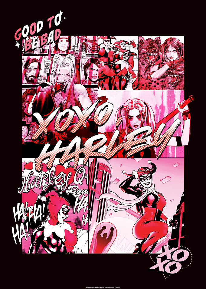 Good to be back. XOXO Harley.