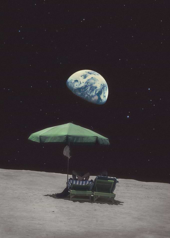 She said she love the moon