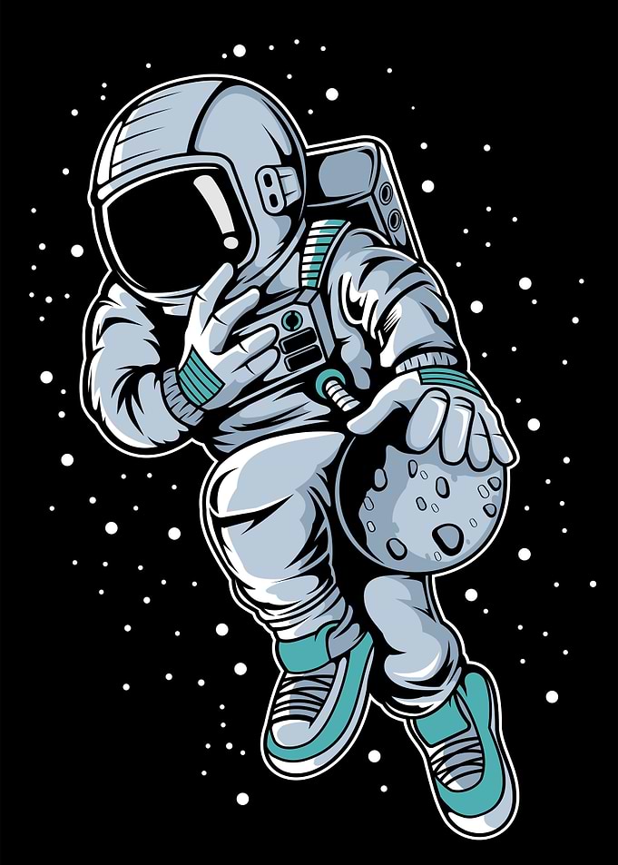 ASTRONAUT BASKETBALL